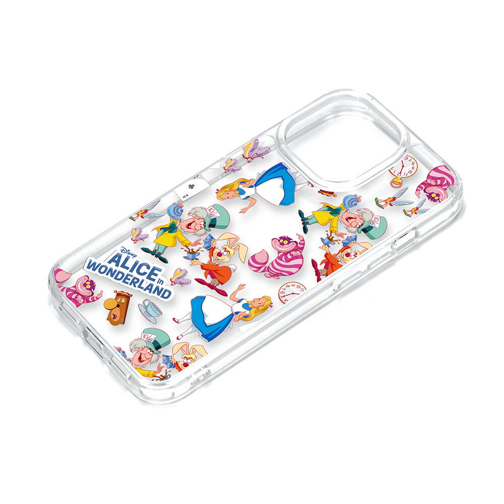 乐天商城 - PGA iPhone15 Pro（6.1inch/3眼）用 クリアハイブリッドケース（アリス） PG-D23BPT10ALC