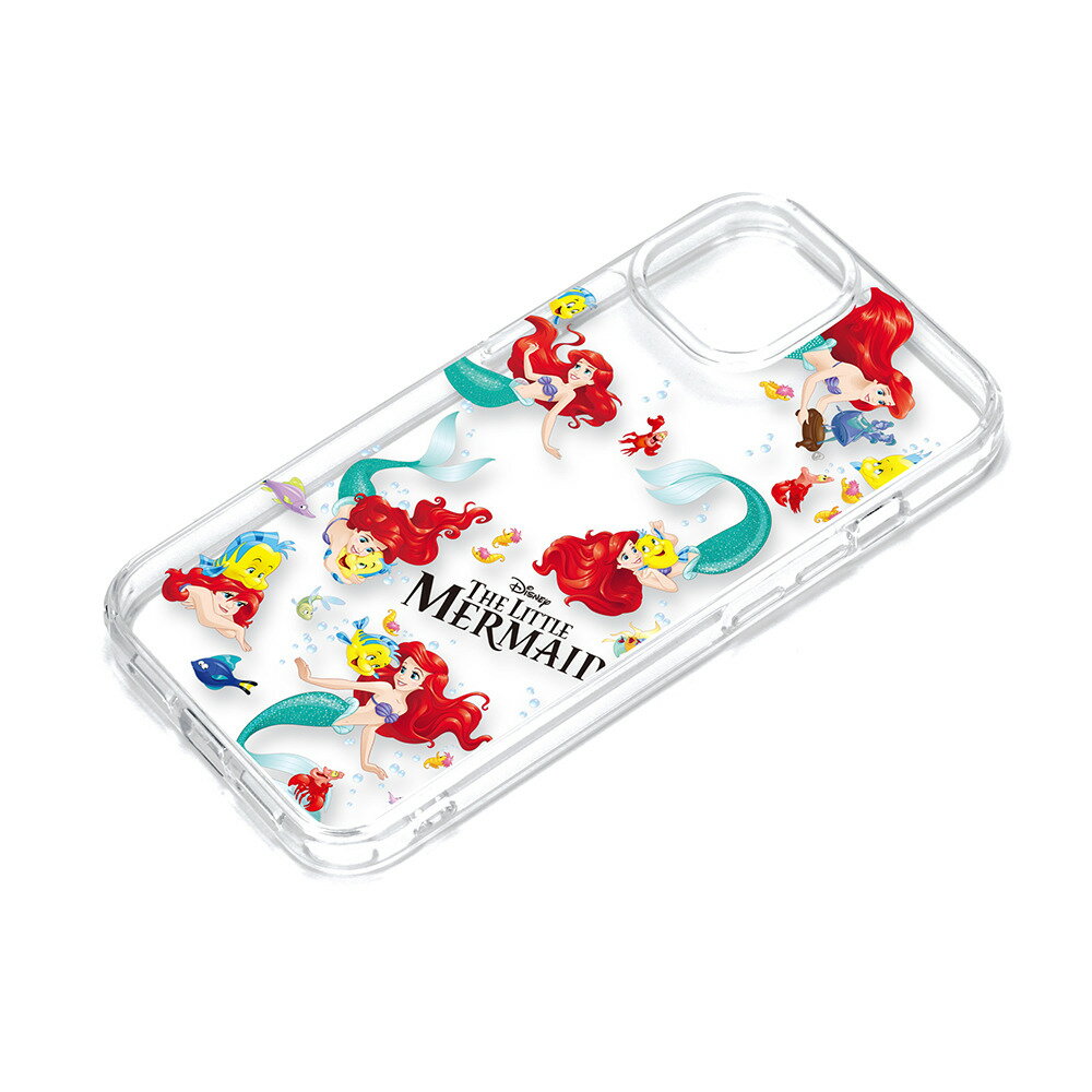 乐天商城 - PGA iPhone15 Plus（6.7inch/2眼）用 クリアハイブリッドケース（アリエル） PG-D23CPT03ARL