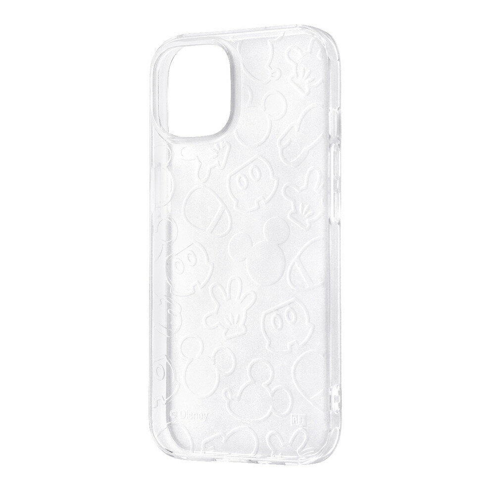 Rakuten - レイアウト iPhone15（6.1inch/2眼）/ iPhone 14 / iPhone 13用 ディズニー TPUソフトケース キラキラ（ミッキー） RT-DP41A/MKM