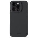 Holdit（ホールディット） iPhone15 Pro（6.1inch/3眼）用 ソフトタッチシリコーンケース（Black） 15990