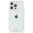 Holdit（ホールディット） iPhone15 Pro（6.1inch/3眼）用 薄型 Slim Case ハードケース（クリア） 16101