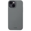 Holdit（ホールディット） iPhone15（6.1inch/2眼）用 ソフトタッチシリコーンケース（Space Gray） 16130(HOLDIT)