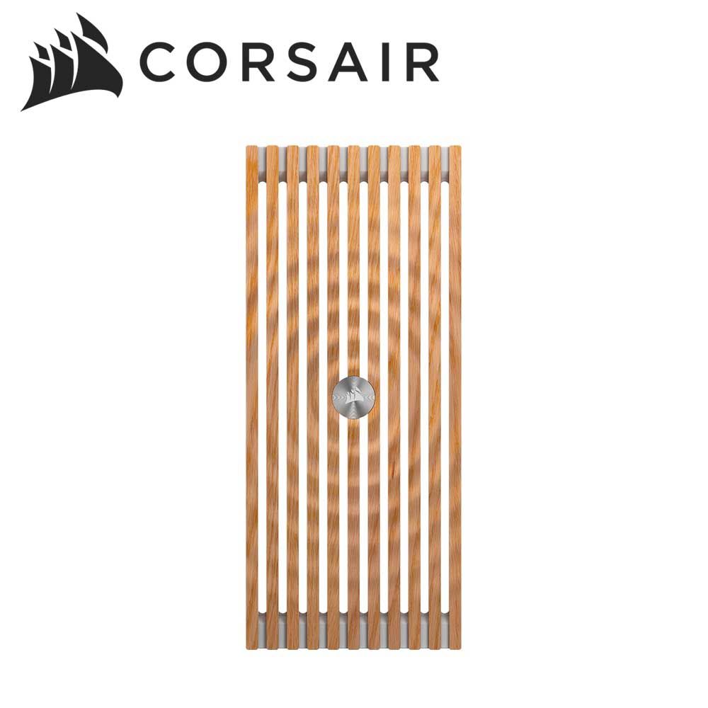 CORSAIR｜コルセア PCケース用フロントパネル FRAME 4000 Series ELITE WOOD Front Panel White/Oak（ホワイト） CC-8901154-WW