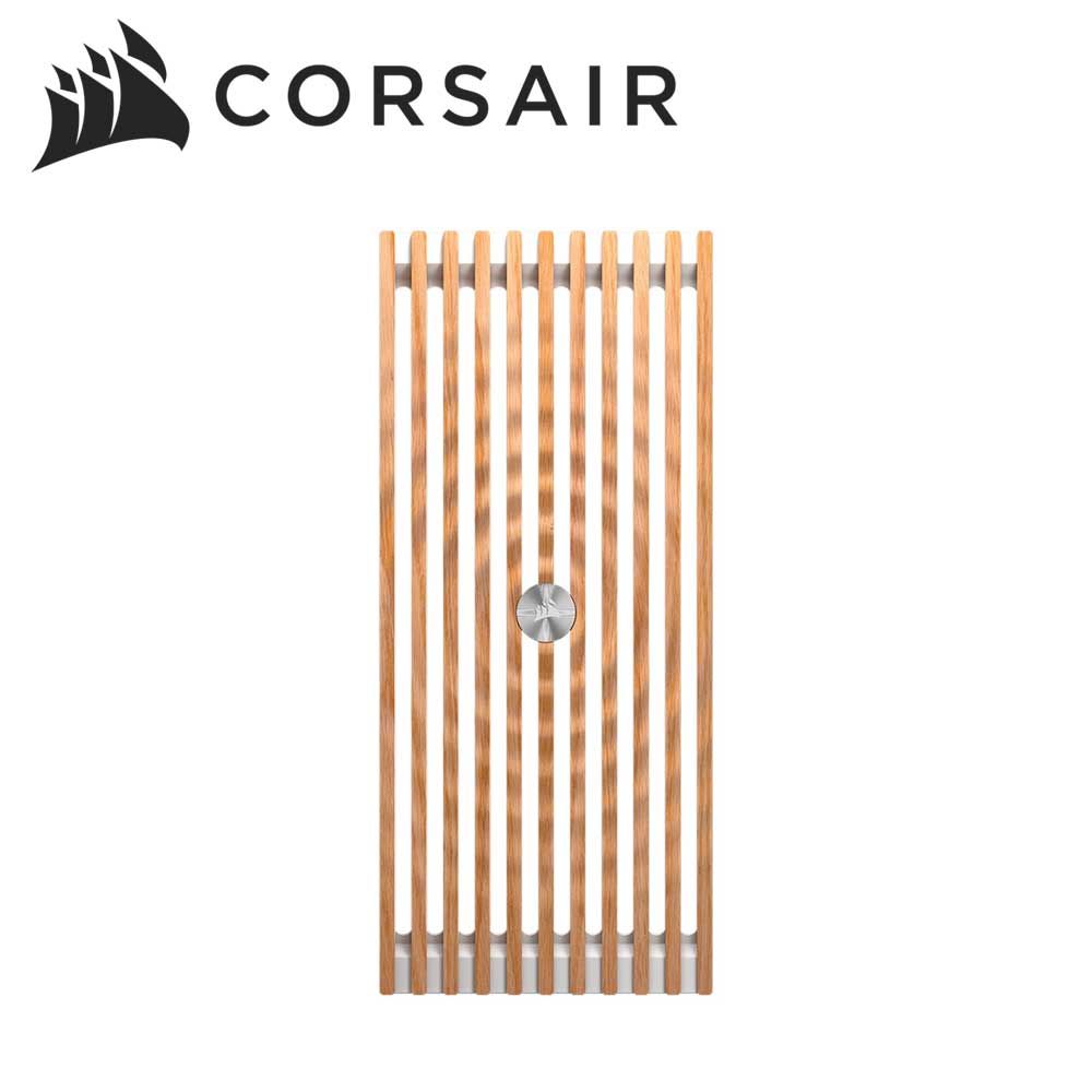CORSAIR｜コルセア PCケース用フロントパネル FRAME 5000 Series ELITE WOOD Front Panel White/Oak（ホワイト） CC-8901190-WW