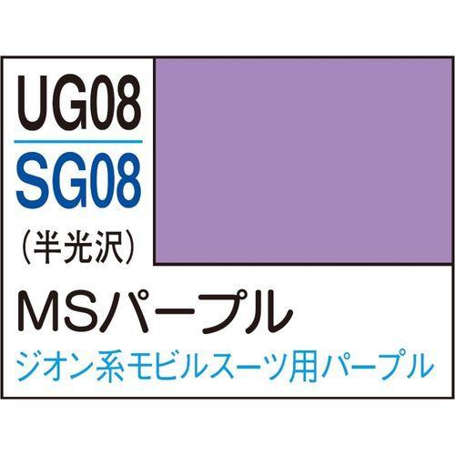 【返品種別B】□「返品種別」について詳しくはこちら□色見本は実際の色味と異なる場合がございます。参考程度にお使いください。ABS樹脂パーツに塗装すると、樹脂に塗料が浸透して、パーツが脆くなり、割れたりすることがあります。組み立て説明書やパーツランナーの表示をご確認のうえ、ABS樹脂への使用は避けてください。【商品紹介】GSIクレオス ガンダムスプレー MSパープル です。最新の設定に基づき、ガンダムカラーをリニューアル！　よりやかな発色と、下地の色の隠蔽力をUP、さらに強い塗膜を実現した、ワンランク上のガンプラ塗料になりました。【商品仕様】ラッカー系半光沢商品企画：株式会社BANDAI SPIRITS (C)創通・サンライズ模型＞塗装・塗料＞塗料＞ガンダムカラースプレー