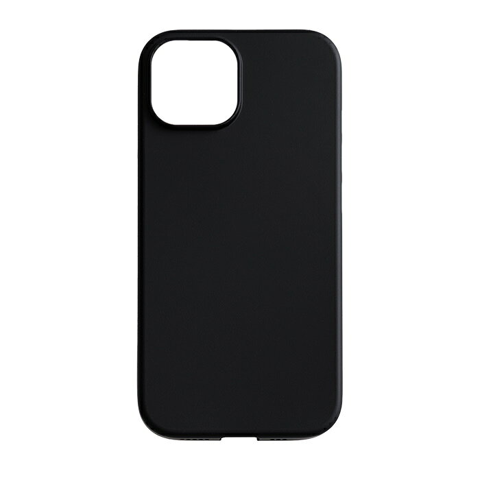パワーサポート iPhone15（6.1inch/2眼）用 Air Jacket（Rubber Black） PJYK-72