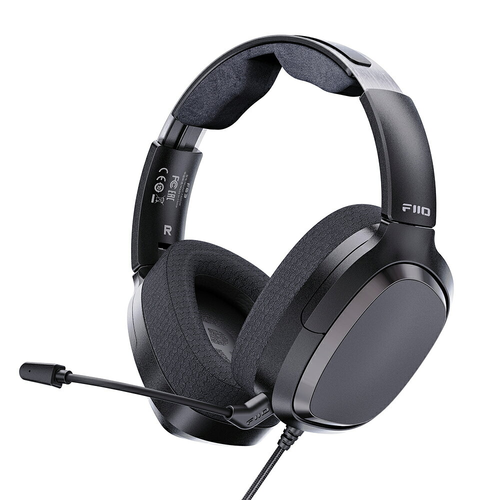 FiiO 密閉型オーバーイヤーゲーミングヘッドセット（ブラック） FiiO FG3 Black FIO-FG3-B