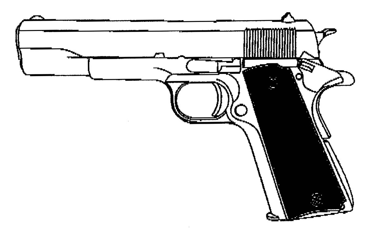 マルシン工業 7mmX-PFC 発火モデルガン M1911A1 シルバーABS【完成品】 モデルガン