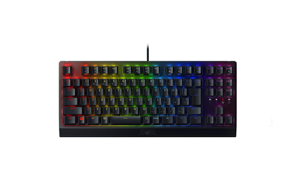 Razer ゲーミングキーボード BlackWidow V3 Tenkeyless JP - Green Switch (メカニカル テンキーレス 緑軸 日本語配列) RZ03-03491400-R3J1-N