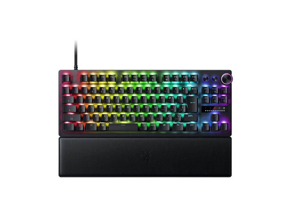 Razer ゲーミングキーボード Huntsman V3 Pro Tenkeyless 8KHz JP (日本語配列 ブラック） RZ03-05520700-R3J1
