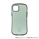 iPhone15 Plus（6.7inch/2眼）用 ハイブリッドケース KUSUMI（くすみグリーン） 41-960387