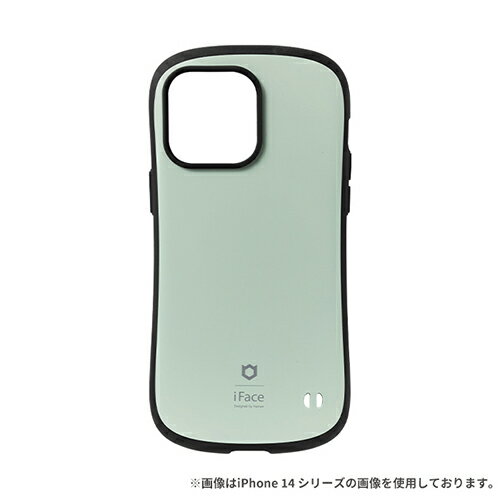iPhone 15 Pro Max用ハイブリッドケース First Class KUSUMI くすみグリーン 41-960431 [41960431]