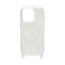 Hamee iPhone15 Pro（6.1inch/3眼）用 TPUケース iFace Hang and（クリア/ラメ） 41-960974