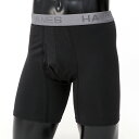 HA-HM6EQ101-093-L ヘインズ ボクサーブリーフ（ブラック×チャコール・サイズ：L） Hanes COMFORT FLEX FIT 20FW メンズ