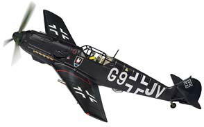 CORGI 1/72 メッサーシュミット Bf109 E-4 ドイツ 1940【CGAA28008】 ミニカー