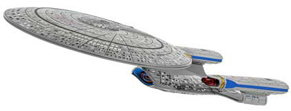 CORGI 【再生産】スタートレック USS エンタープライズ NCC-1701-D(The Next Generation)【CGCC96611】 ミニカー