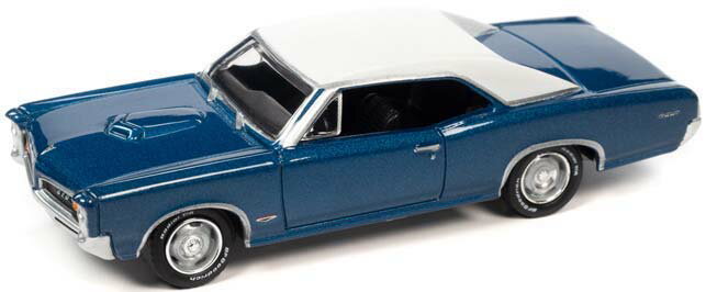 JOHNNY LIGHTNING 1/64 1966 ポンティアック GTO バリアブルー【JLSP325A】 ミニカー