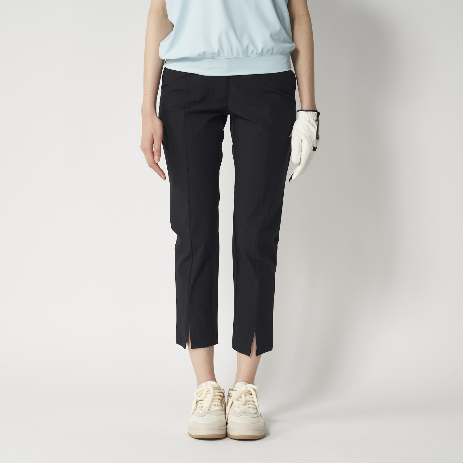 KAPPA レディースBL ロングパンツ S BK 626317SBK