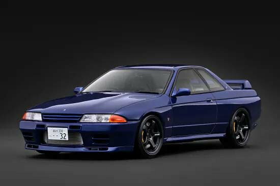 ignitionモデル 1/18 BNR32 S＆S Limited Version Blue Metallic【IG4241】 ミニカー