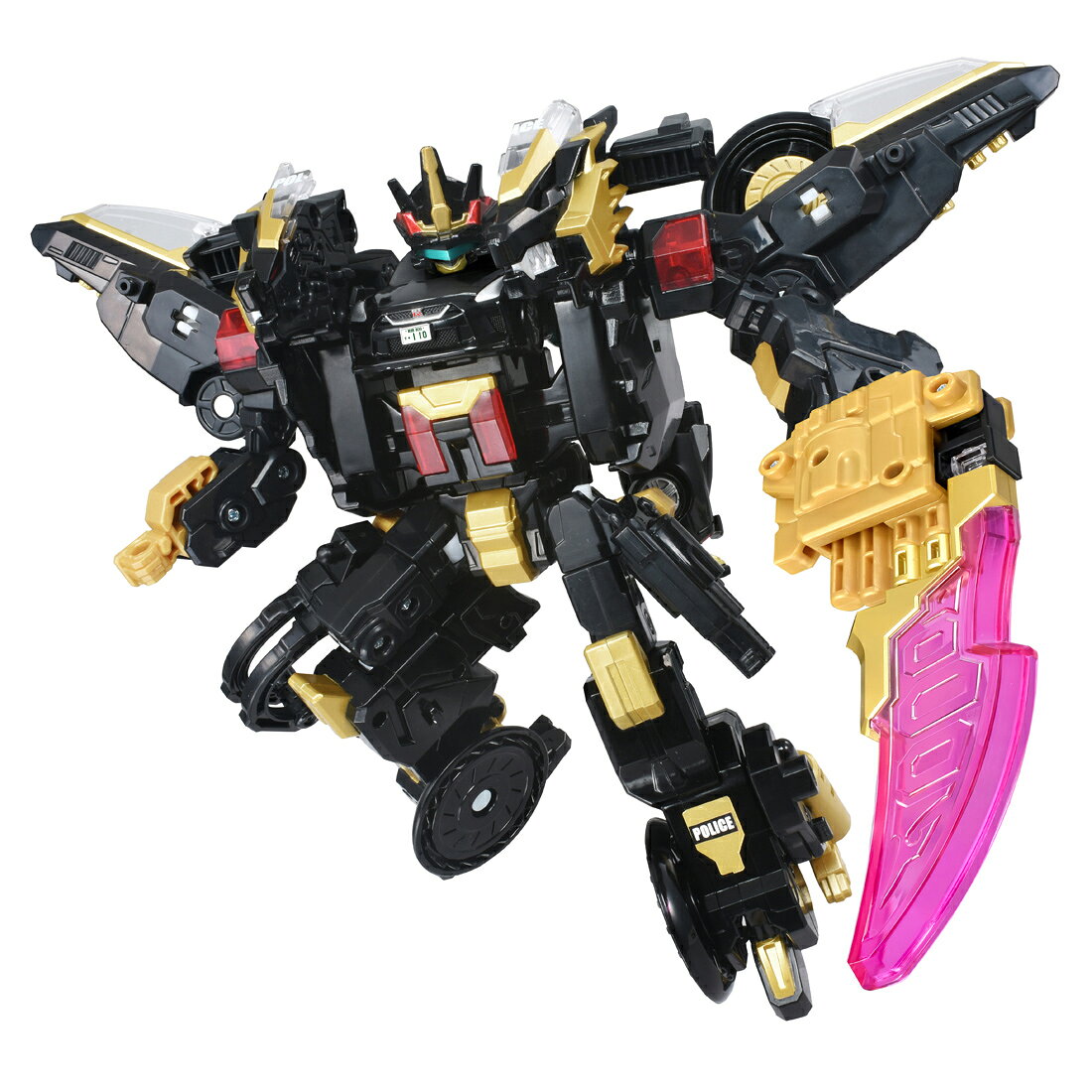 タカラトミー トミカ ジョブレイバー TJBDX ライジングポリスブレイバーZERO デカ...