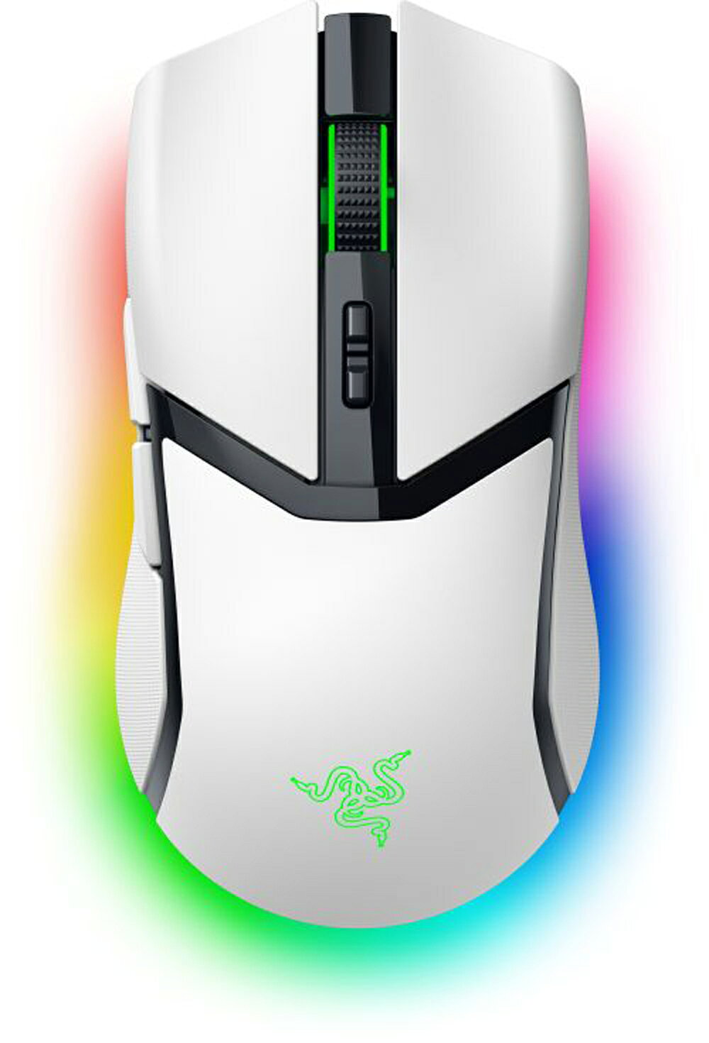 Razer｜レイザー 【国内正規品】ゲーミングマウスマウス Cobra Pro (RGB対応 高性能小型ワイヤレス White Edition) RZ01-04660200-R3A1