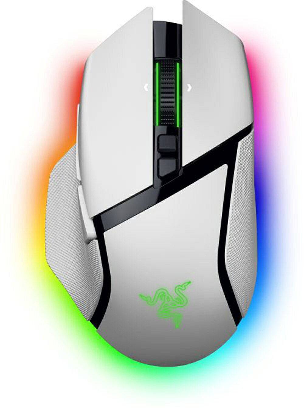 Razer｜レイザー 【国内正規品】ゲーミングマウス Basilisk V3 Pro 35K (RGB対応 ワイヤレス White Edition) RZ01-05240200-R3A1