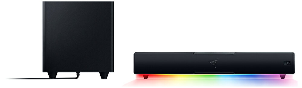 Razer｜レイザー 【国内正規品】デスクトップサウンドバー＆サブウーファーセット　Leviathan V2 Razer (Chroma RGB 搭載) RZ05-03920100-R3A1