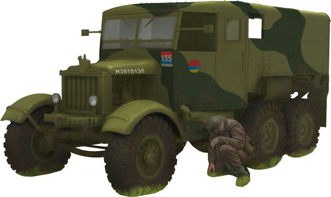 IBG 1/72 英・スキャンメルパイオニアR100重砲牽引車【PB72078】 プラモデル