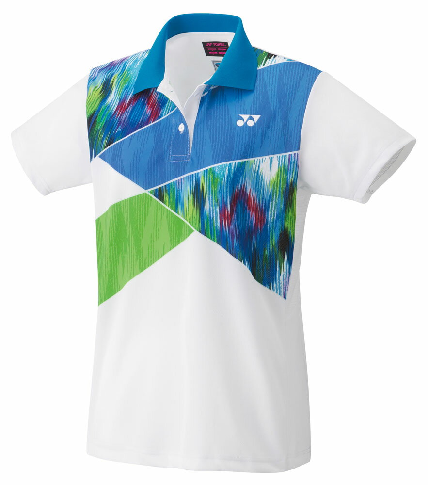 YO-20740-011-O ヨネックス ウィメンズ ゲームシャツ(ホワイト・サイズ:O) YONEX