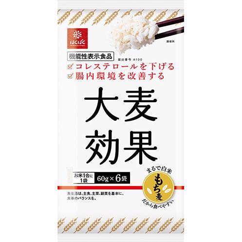 【返品種別B】□「返品種別」について詳しくはこちら□※仕様及び外観は改良のため予告なく変更される場合がありますので、最新情報はメーカーページ等にてご確認ください。◆食品の新たな機能性表示制度を活用した商品です。◆本商品を1日60g摂取することで　コレステロールを下げる効果　腸内環境を改善する効果　満腹感の持続により食べ過ぎを防ぐ効果を体感することができます◆更に大麦を米粒のように加工してありますので、無理なく毎日美味しく効果を体感できます。■栄養成分表：1袋60gあたりエネルギー：199kcalたんぱく質：5.5g脂質：1.0g炭水化物：45.1g糖質：39.1g食物繊維：6.0g食塩相当量：0g機能性関与成分：大麦β−グルカン3.0g■原材料：もち大麦（アメリカ、カナダ）※商品の改良や表示方法の変更などにより、実際の成分と一部異なる場合があります。実際の成分は商品の表示をご覧ください。はくばく広告文責：株式会社Joshin(06-6633-1111)日用雑貨＞食品＞お米＞その他