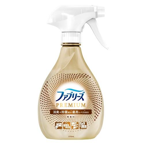 ファブリーズW除菌＋消臭 プレミアム 無香料 本体 370ml P＆GJapan FRPムコウリヨウホンタイ370ML