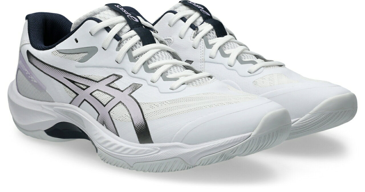 アシックス ユニセックス　バレーボールシューズ　V-SWIFT FF 5（WHITE/DAHLIA・サイズ：25.5） 1053A073-103-25.5 asics