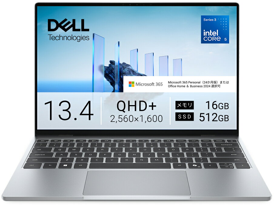 DELL｜デル ノートパソコン XPS 13 DX13260(13.4型/Windows11/Core 5 320/メモリ 16G…