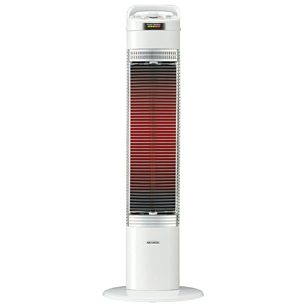 コロナ 電気ストーブ【シーズヒーター】 DH-926R-W 【暖房器具】CORONA　コアヒートスリム ホワイト [DH926RW]