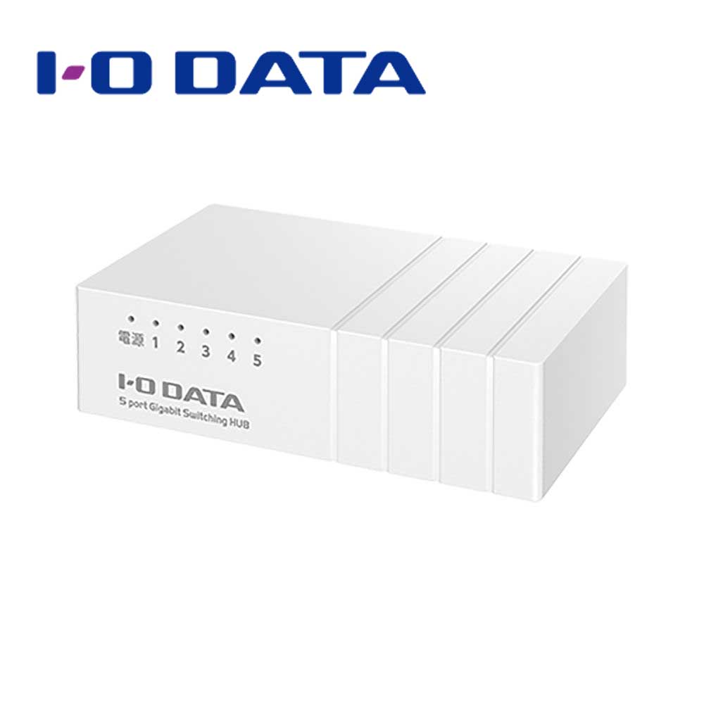 アイオーデータ｜I-O DATA Gigabit対応　小型アンマネージ スイッチングハブ 5ポー...