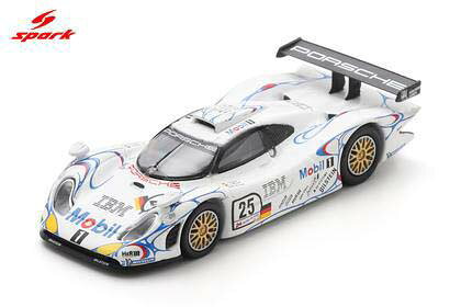 スパーク 1/64 Porsche 911 GT1 No.25 2nd Le Mans 24H 1998【64S236】 ミニカー