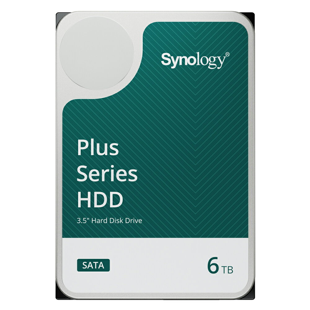 Synology（シノロジー） NAS向け 3.5インチ 内蔵ハードディスク 6TB Plusシリーズ HAT3300-6T-BOX