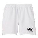 CCC-RG23723-10-L カンタベリー ラグビーショーツ(ホワイト・サイズ:L) RUGBY SHORTS
