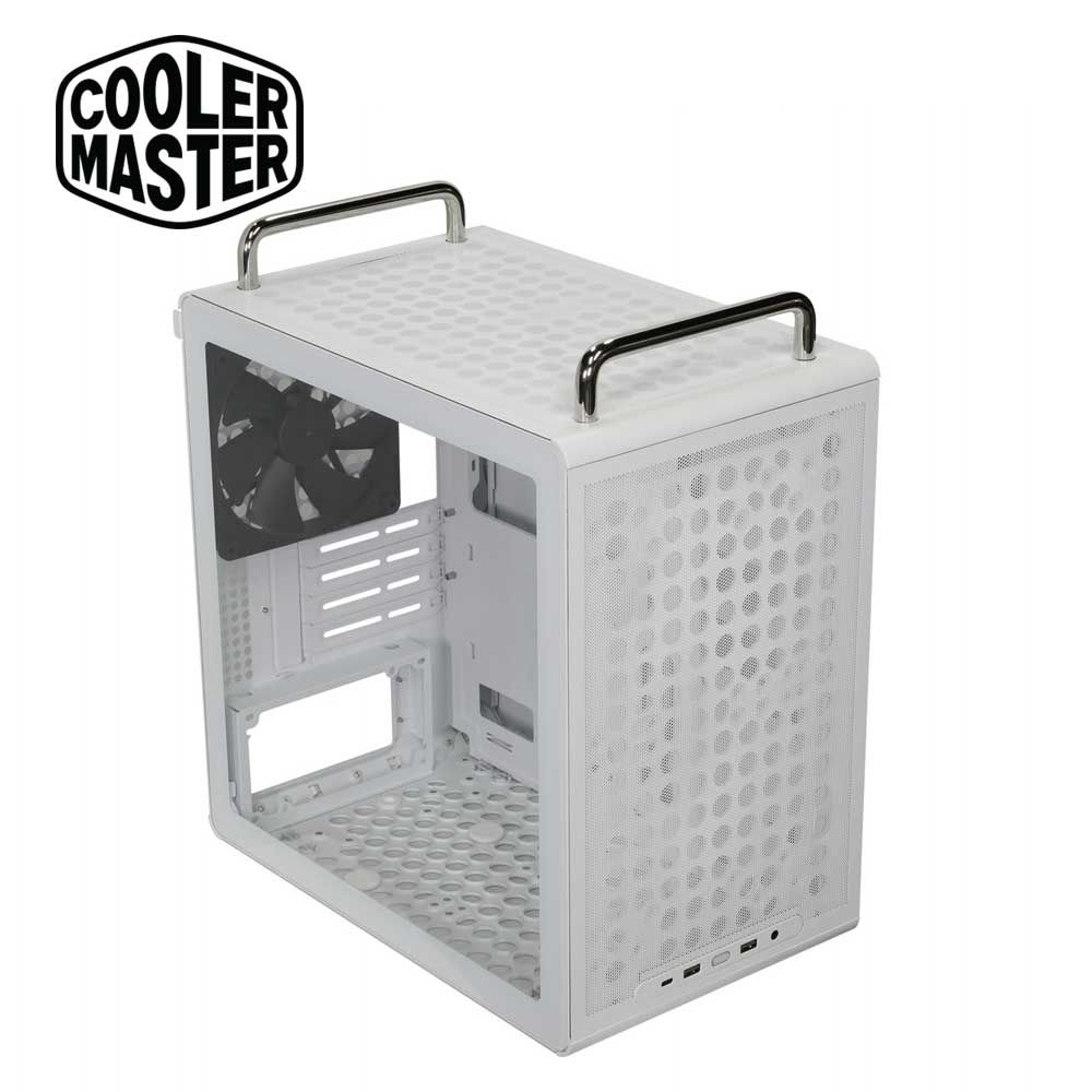 Cooler Master ミニタワー型PCケース Qube 340 White With Handle（ホワイト） Q340-WGNN-S00