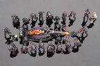 MINI－GT 1/64 オラクル レッドブル レーシング RB18 2022 優勝車 #1 アブダビグランプリ Max Verstappen ピットクルーセット【MGTS0007】 ミニカー