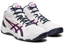 1064A006-108-21.0 アシックス ジュニア　バスケットボールシューズDUNKSHOT MB 9（WHITE/MIDNIGHT・サイズ：21.0cm） asics　STANDARD　ダンクショット MB 9