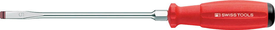 PBスイスツールズ スイスグリップスクリューマイナスドライバー(六角ヘッドソケット付) 刃先：幅10×厚1.6 全長300mm PB 8102.6-180 PB Swiss Tools PBSwissTools スイスグリップドライバー スイスグリップスクリュードライバー スイスグリップマイナスドライバー