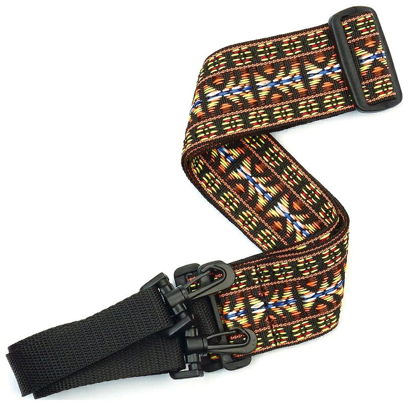 【返品種別A】□「返品種別」について詳しくはこちら□Nylon Woven Banjo Strapsバンジョー専用にデザインされたストラップ。楽器を傷つけることのないクリップを採用。幅約5cmのナイロン素材ストラップは掛けた時の安定性と快適さを実現しています。 ■　仕　様　■カラー：Yellow and Brown Hootenanny[20N01BJ]プラネットウェイヴス楽器・レコーディング＞楽器アクセサリー＞ストラップ＞その他