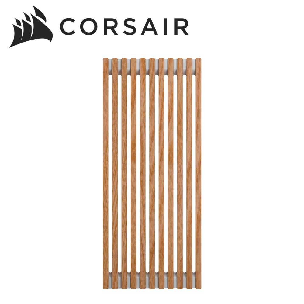 CORSAIR PCケース用フロントパネル FRAME 4000 Series WOOD Front Panel White/Oak（ホワイト/オーク） CC-8901152