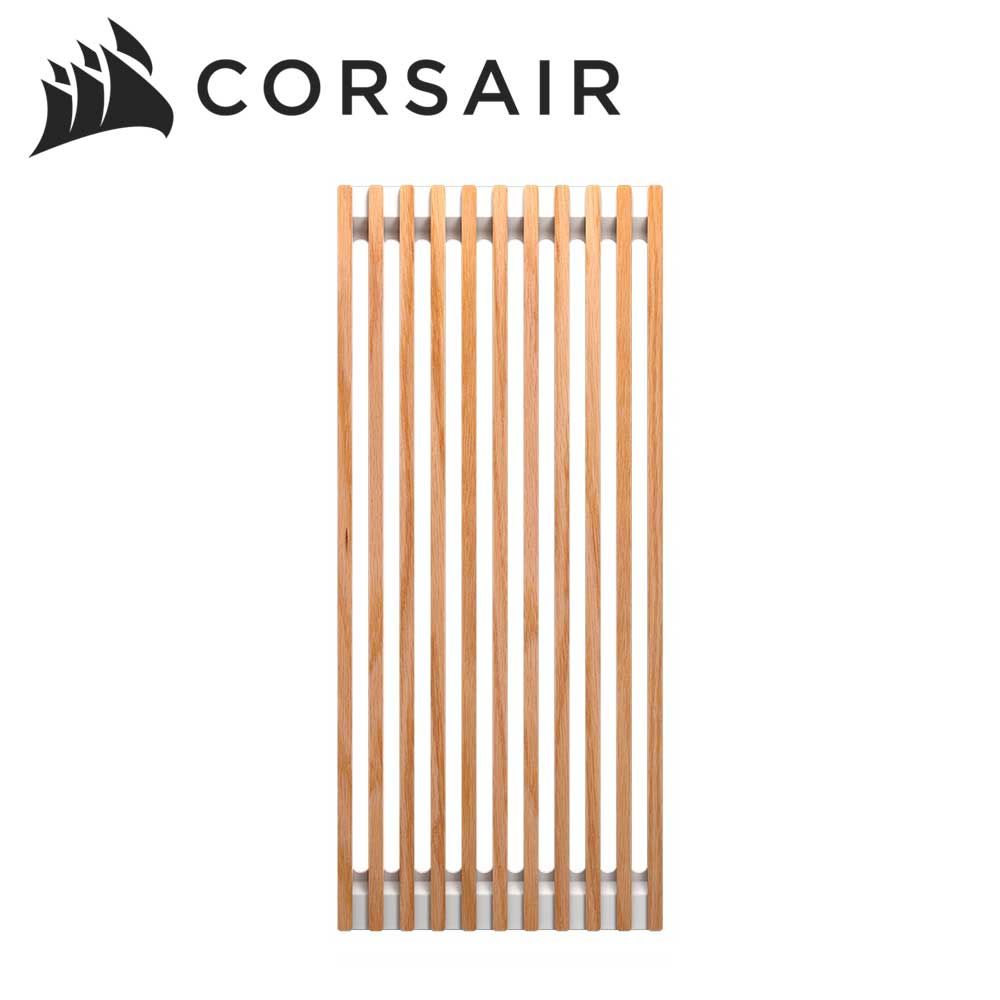 CORSAIR PCケース用フロントパネル FRAME 5000 Series WOOD Front Panel White/Oak（ホワイト/オーク） CC-8901188