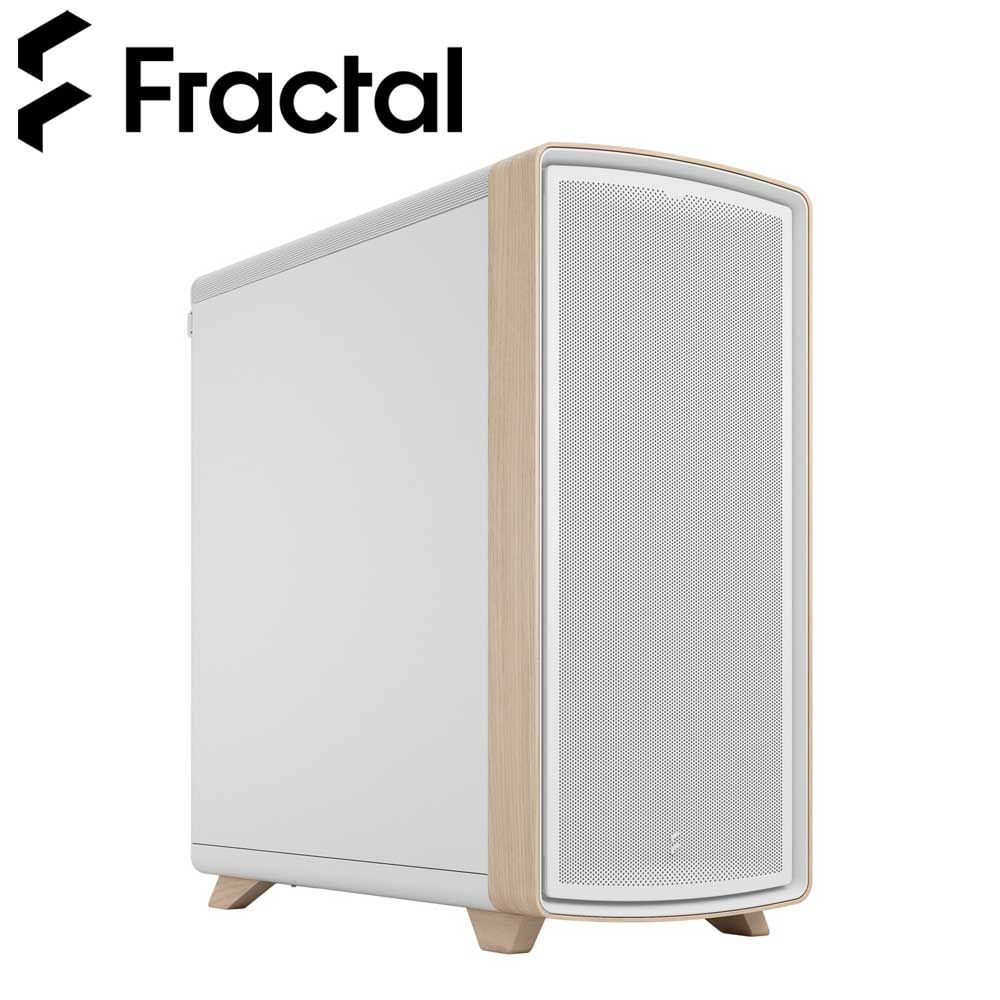 Fractal Design ミドルタワー型PCケース Summit Chalk White Solid（ホワイト） FD-C-SUM1A-01