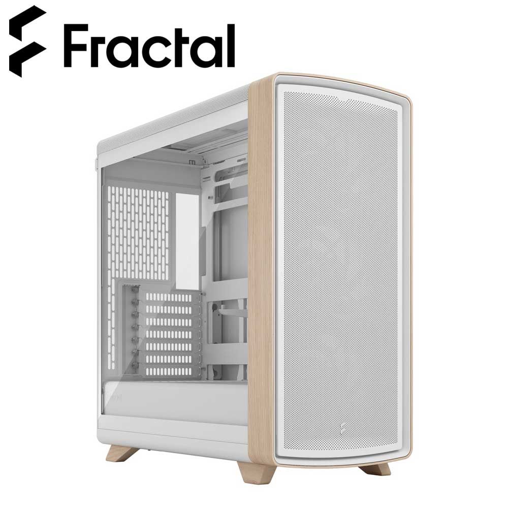 Fractal Design ミドルタワー型PCケース Summit Chalk White TG Clear Tint（ホワイト） FD-C-SUM1A-02