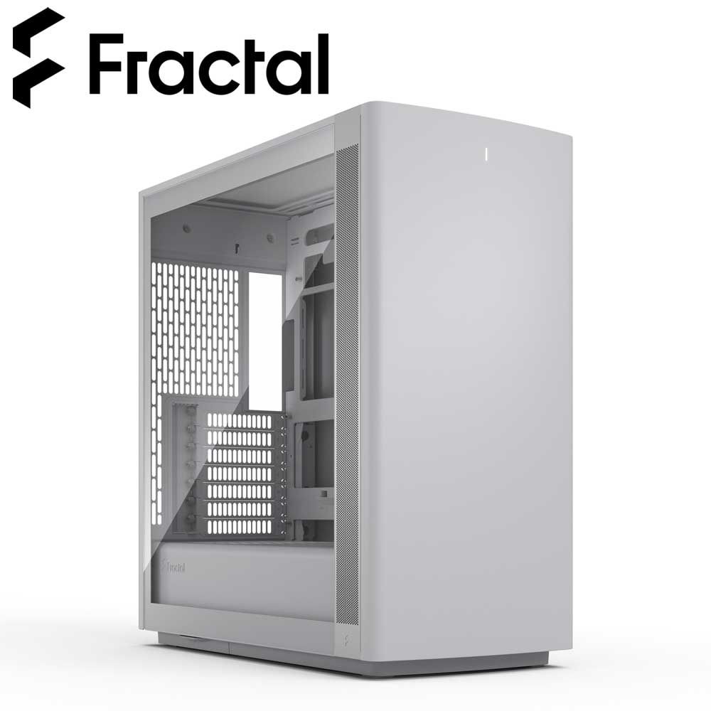 Fractal Design ミドルタワー型PCケース Define One Light TG Clear Tint（ホワイト） FD-C-DEFOA-03