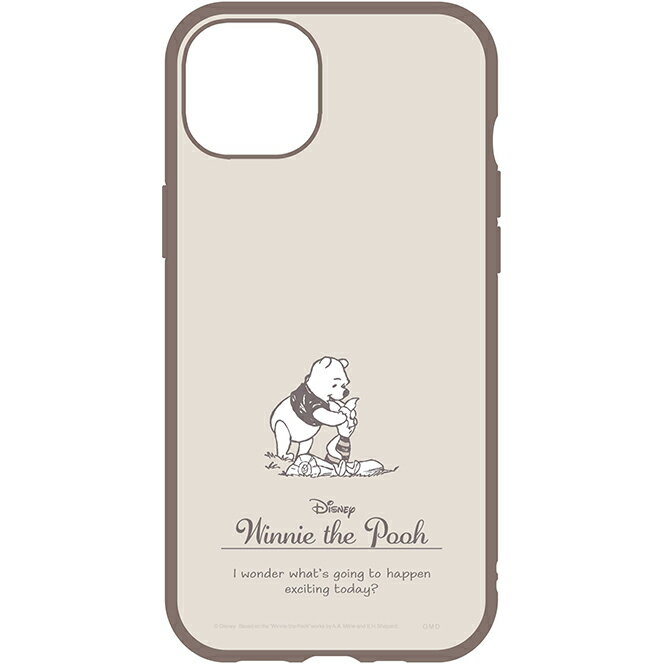 Rakuten - グルマンディーズ iPhone15/14 Plus用 耐衝撃ケース IIIIFIT ディズニー（プー） DNG-152PO