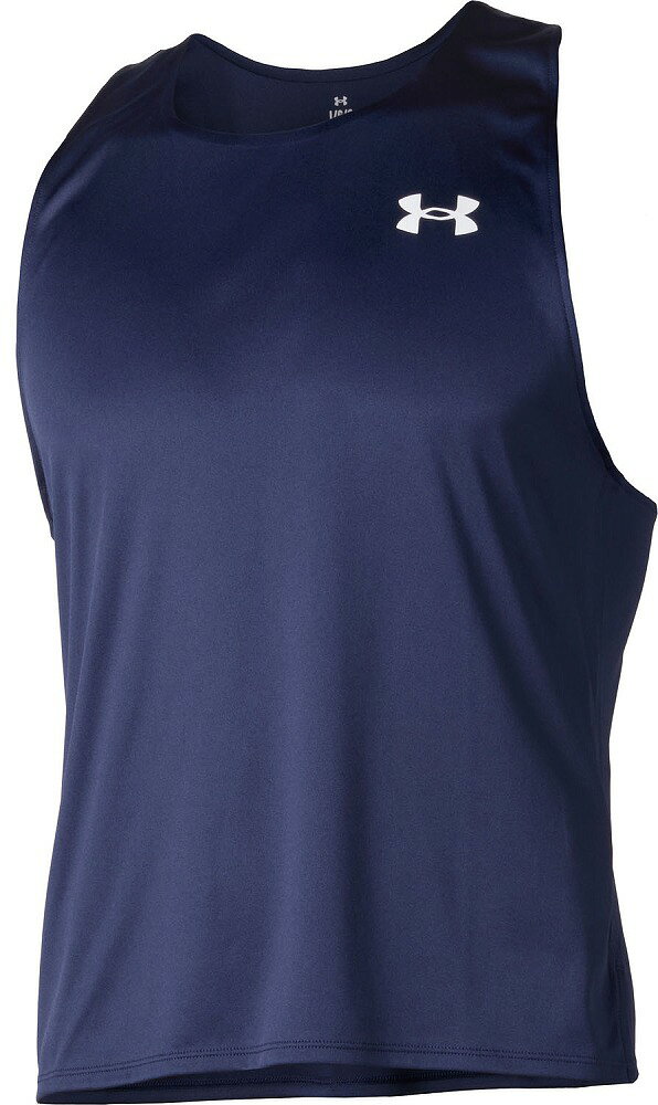 アンダーアーマー メンズ UA TEAM RUN SHIRT（Midnight Navy・サイズ：LG） 6003879-410-LG UNDER ARMOUR